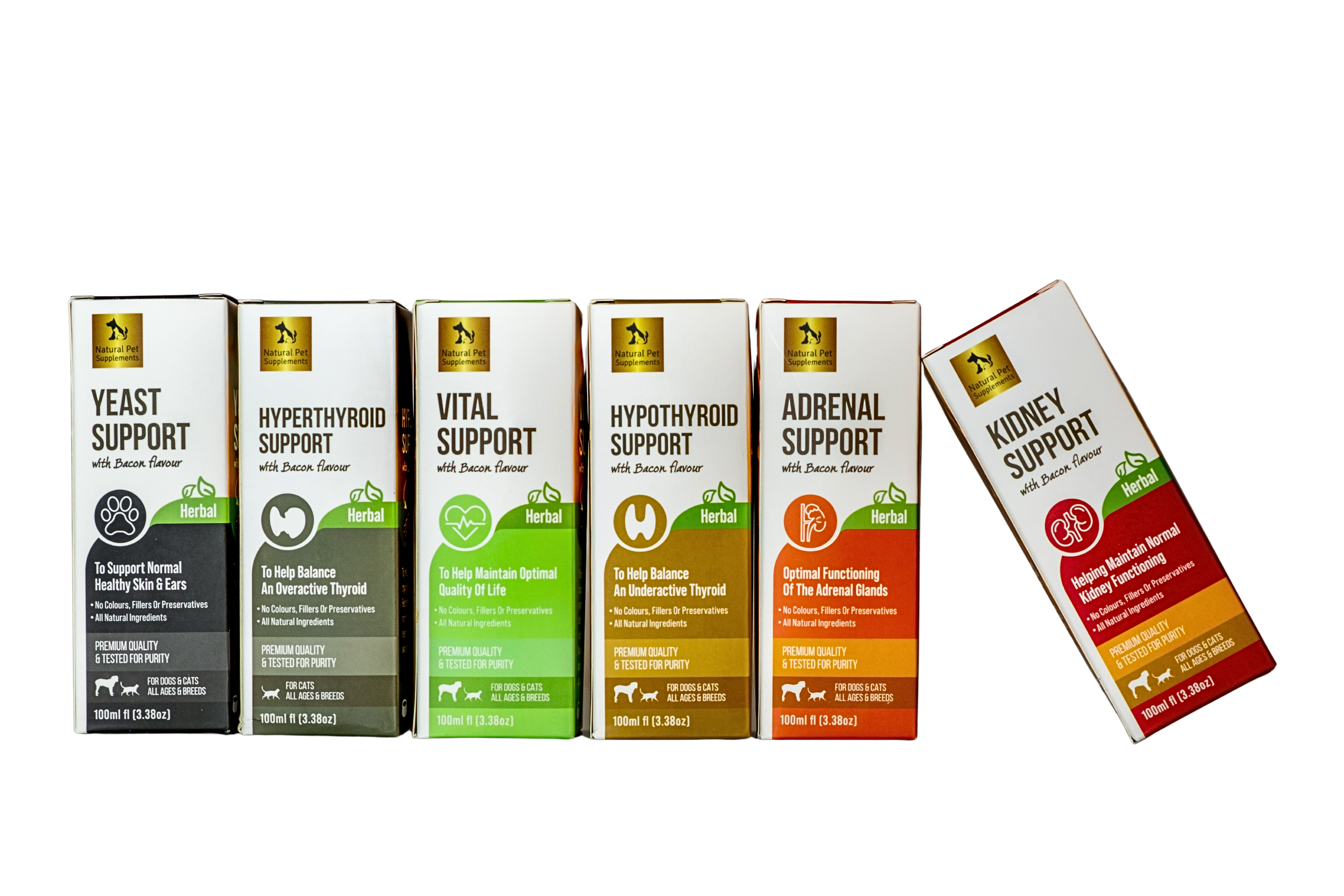 Natural Pet Supplements termékek. Természetes gyógyhatású készítmények kutyák és macskák részére